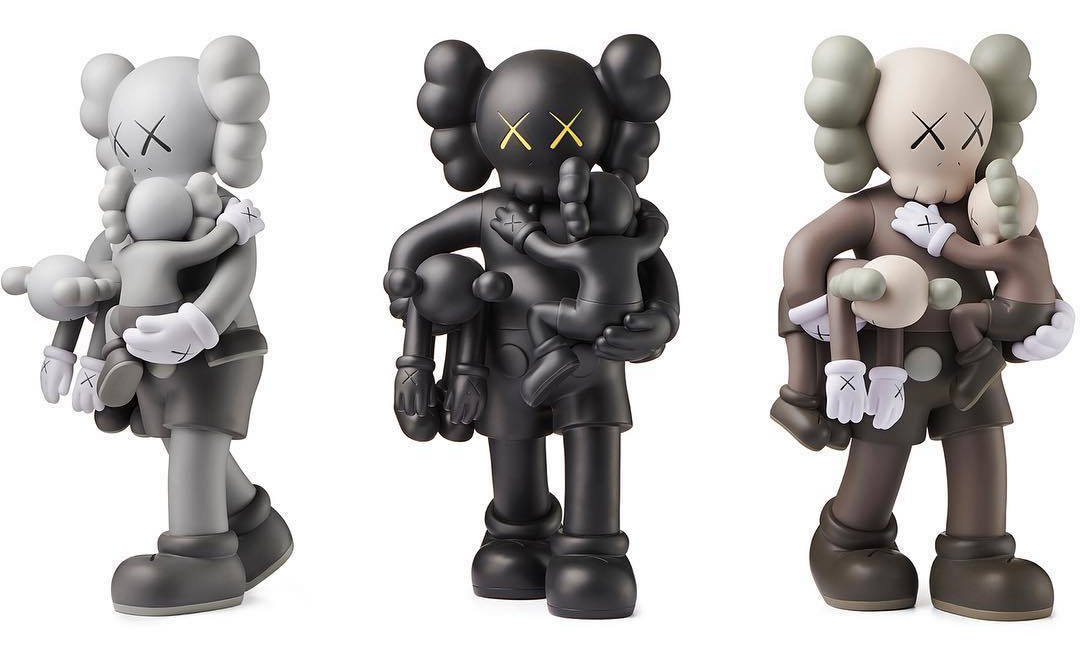 三色开催 kaws clean slate 玩偶系列上线抢购