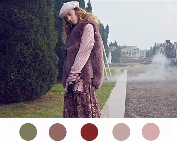 莫兰迪色系服装搭配