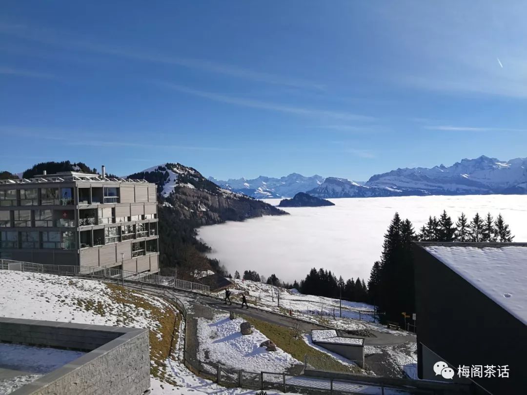 去瑞士当然要去雪山.阿尔卑斯山脉的精华都在瑞士.