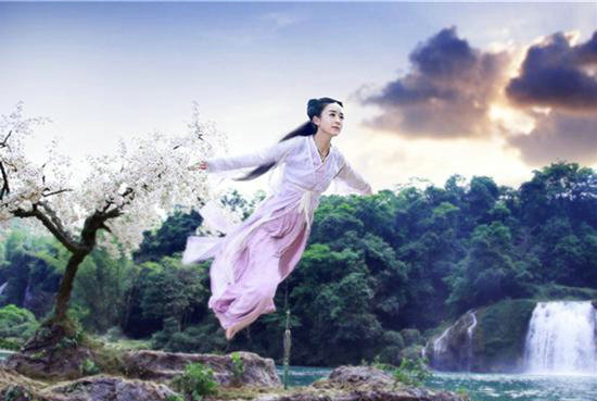 盘点古装剧中吊威亚的女明星 刘亦菲仙气飘飘