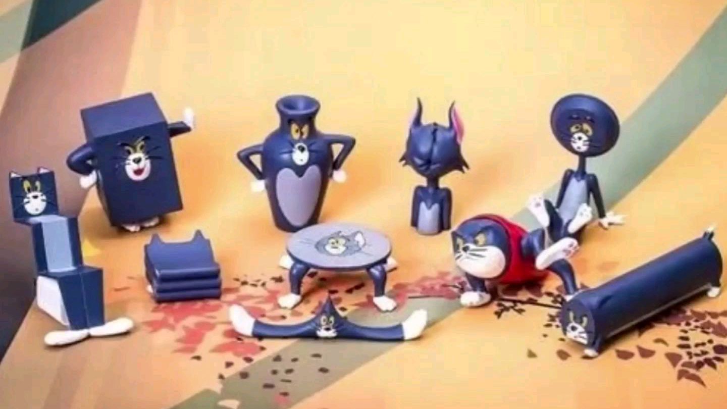 盘点猫和老鼠中被制成手办的经典原型,心疼汤姆