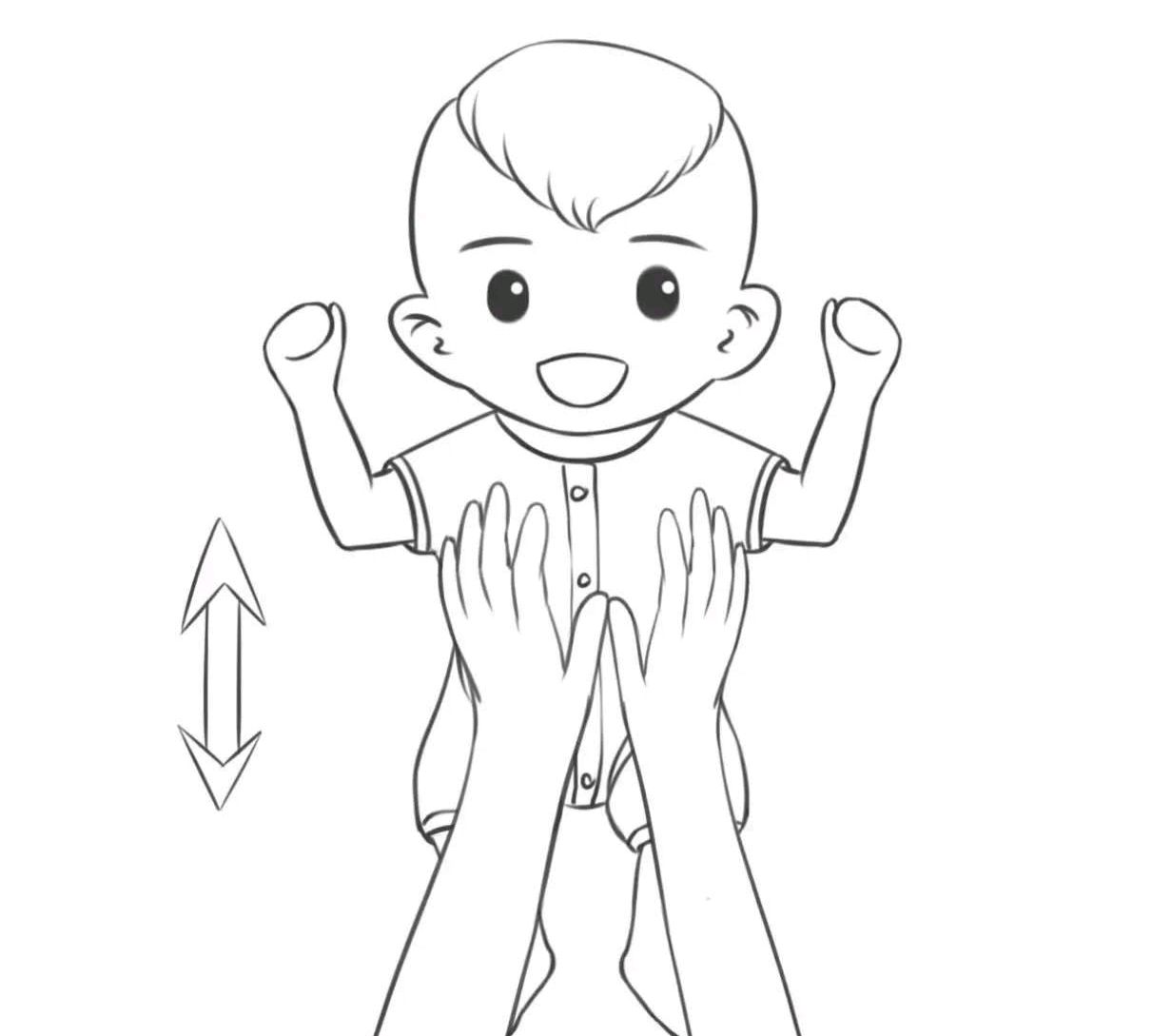 简单实用的小月龄宝宝排气操