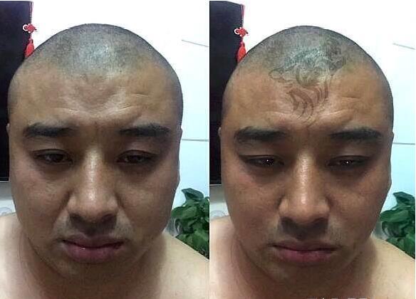 恶搞ps:求大神帮忙把面相p的更吓人点,大神:这是快变异了吧