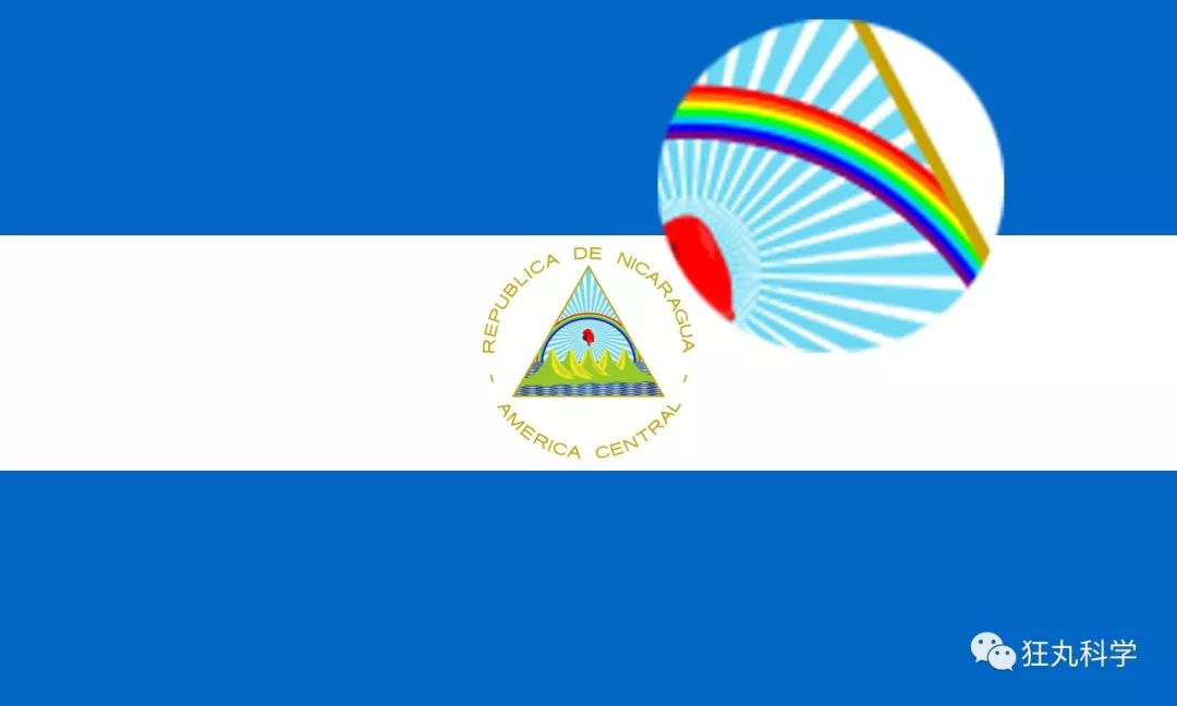 1978年启用的多米尼克国旗正中间的鹦鹉,头部和腹部采用了淡紫色.