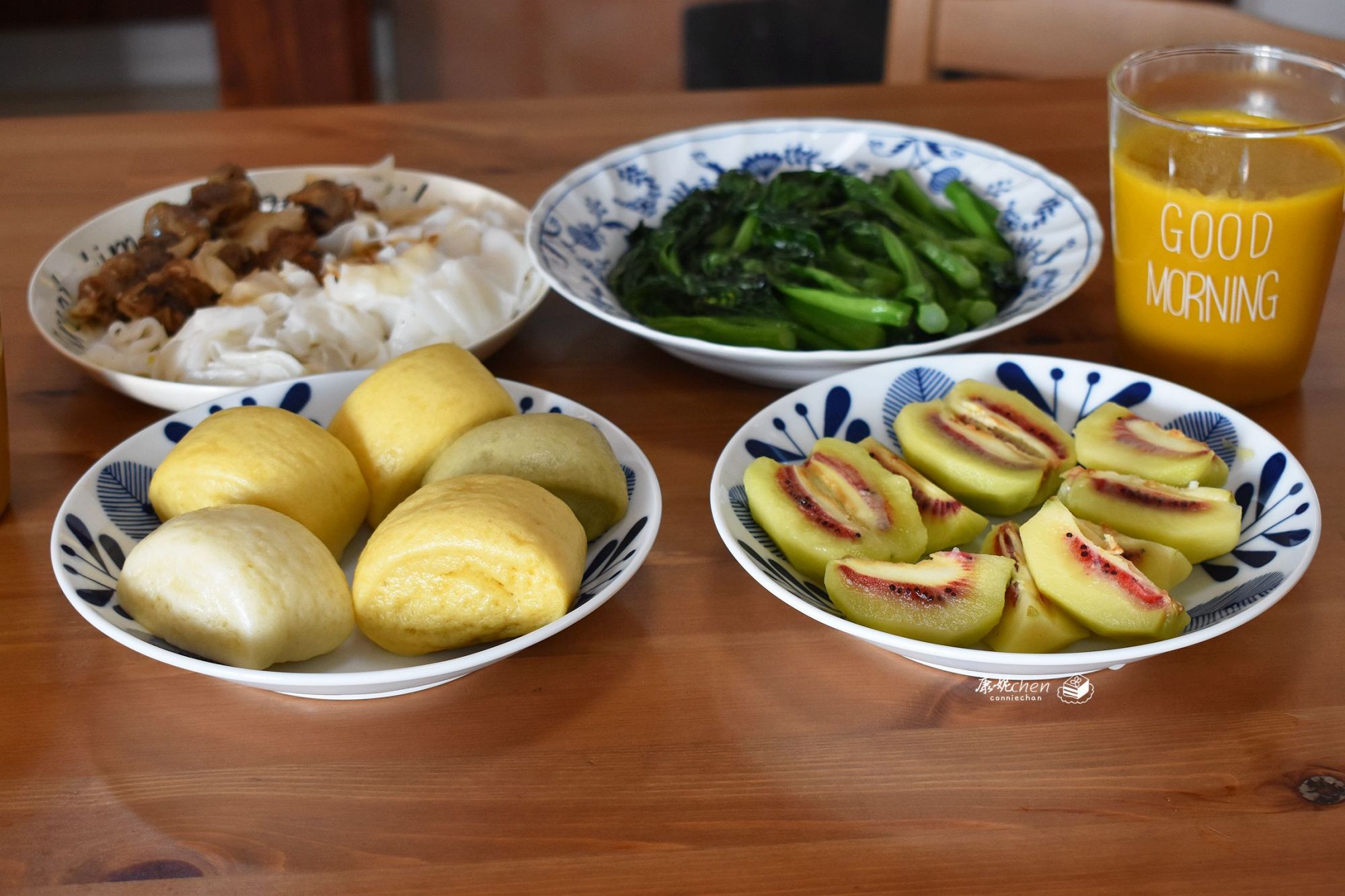 清晨5点早起做了这桌早餐,家常的味道营养足,精力充沛一整天