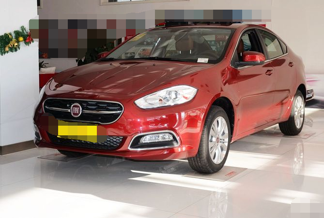 赏析一款广汽菲亚特菲翔的美图,造型时尚,符合年轻人审美!