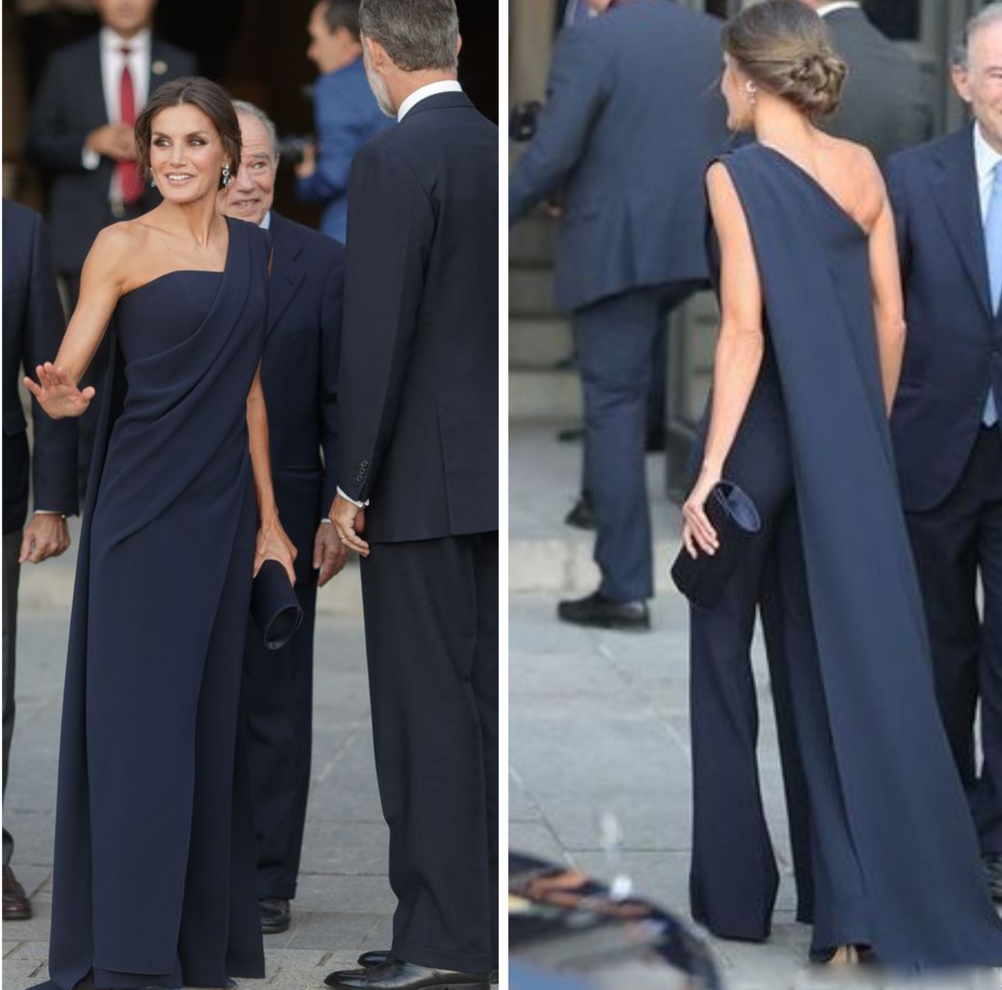 西班牙王后才是背影杀手,优雅体态好气质可以这样练出来!