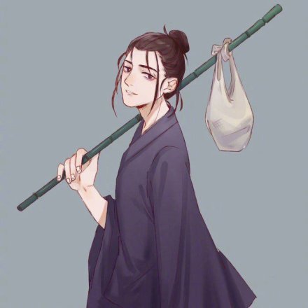 这张打着红色油纸伞,肩膀上还有一只的猫的王也道长,好帅呀.