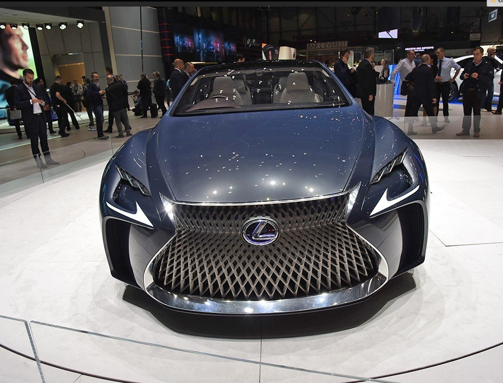 雷克萨斯lf-fc,设计非常新颖,整体十分好看