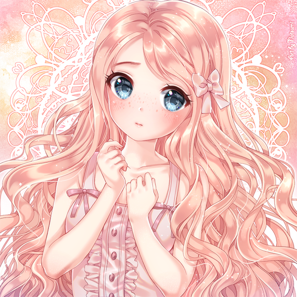 萌萌的大眼珠,网络大神所绘的二次元图片很适合用作头像