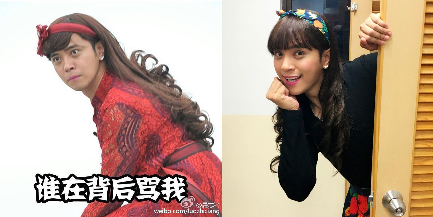 "国民女神朱碧石"再发美照,小猪罗志祥的女装大佬地位杠杠的!