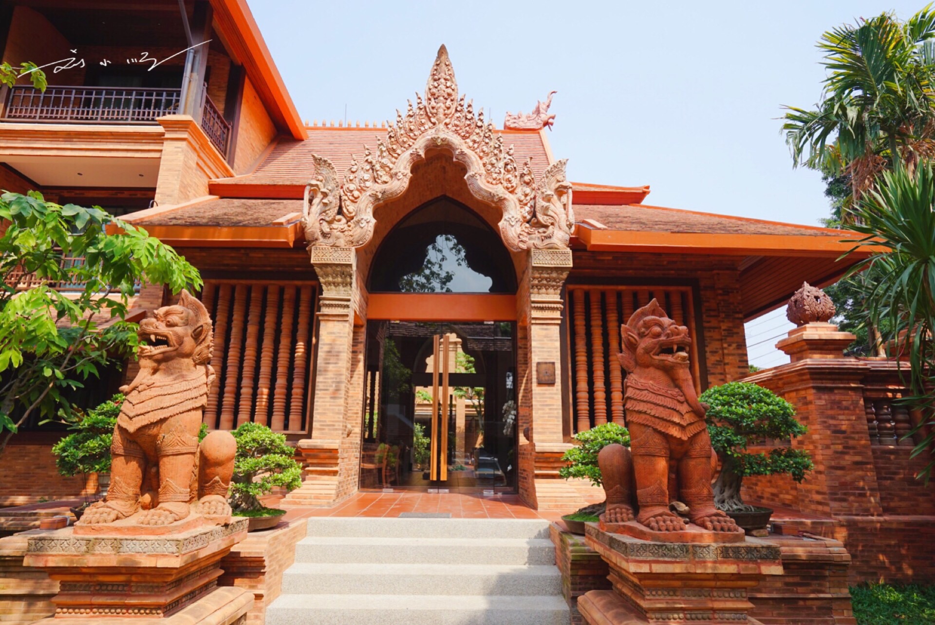 在泰国清迈古城,有一间柬埔寨吴哥窟风格的精品酒店,你想住吗?