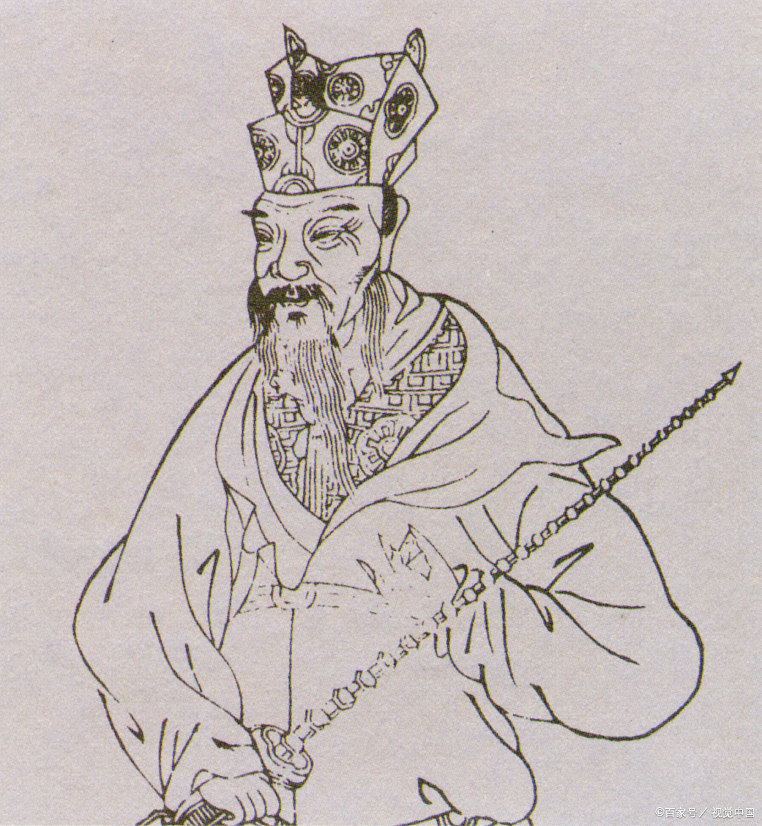 国画张嶷画像秦琼的画像楚国楚熊丽画像元代谢楚芳的画像秦楚建筑特色