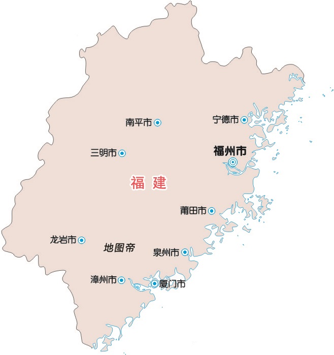 福建地级市图片