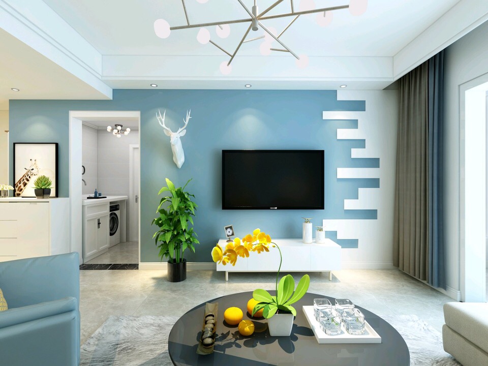 一套小清新北欧风格效果图装修案例,全屋漂亮极了,忍不住晒晒!