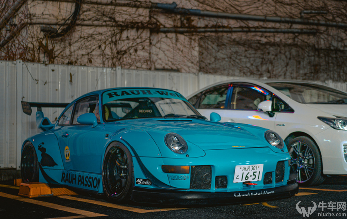 2020东京改装展:难得一见的"保时捷杀手",rwb东京聚会以少胜多
