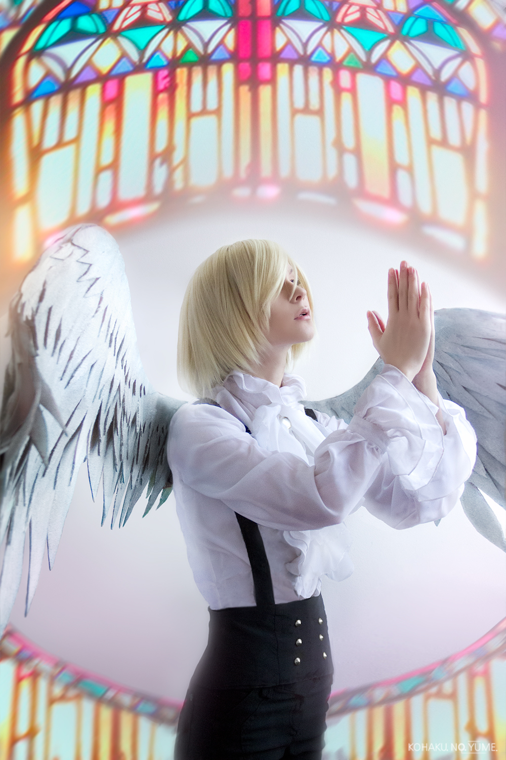 俄罗斯coser扮演俄罗斯的动漫角色尤里普利赛提!算不算原汁原味