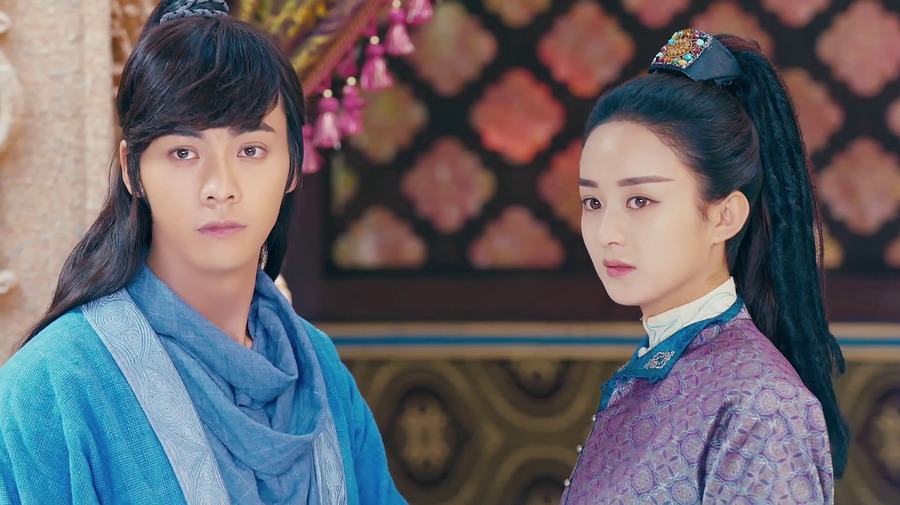 赵丽颖在电视剧《蜀山战纪》中饰演玉无心,从小就被教导为了成就大业