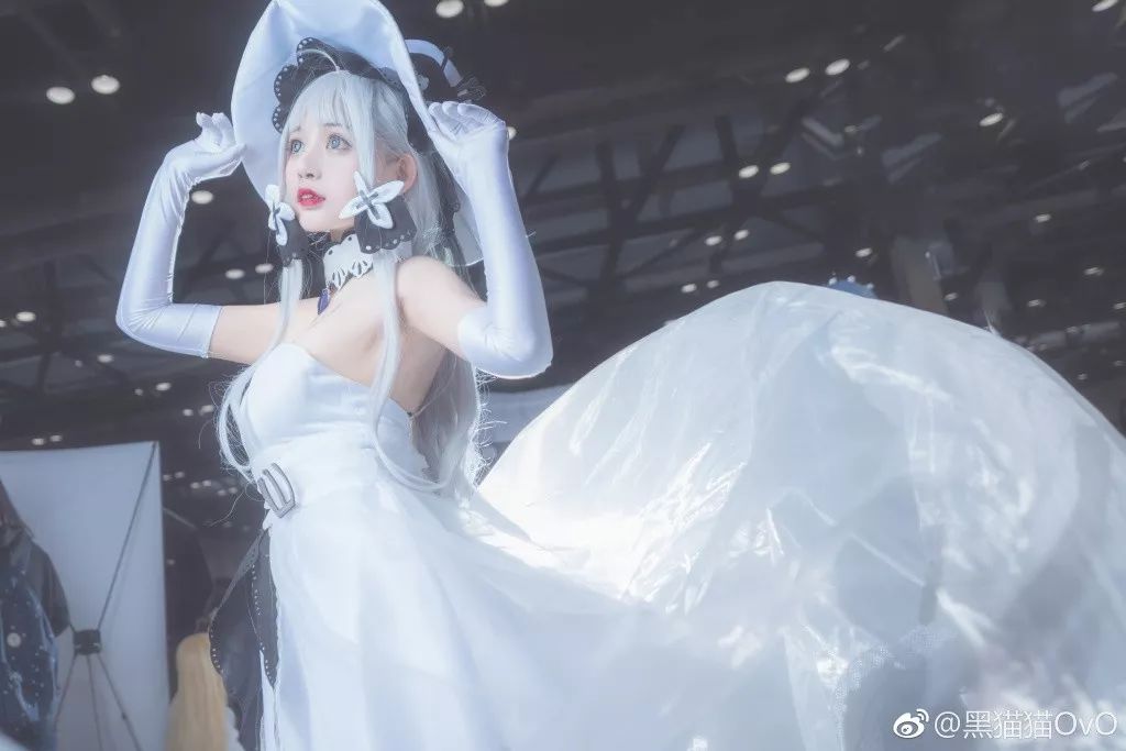 cosplay推荐:coser黑猫猫作品《碧蓝航线-光辉》