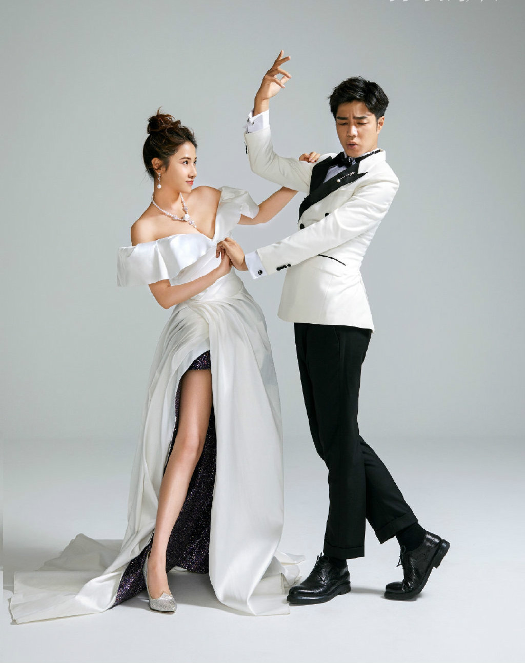 陈芊芊扎丸子头变仙女,袁成杰宠妻满分