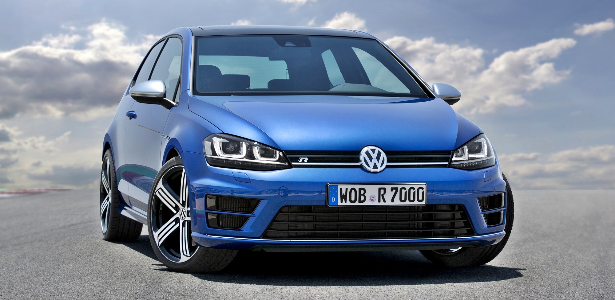 volkswagen golf r mk 7.5,低调沉稳的旗舰钢炮