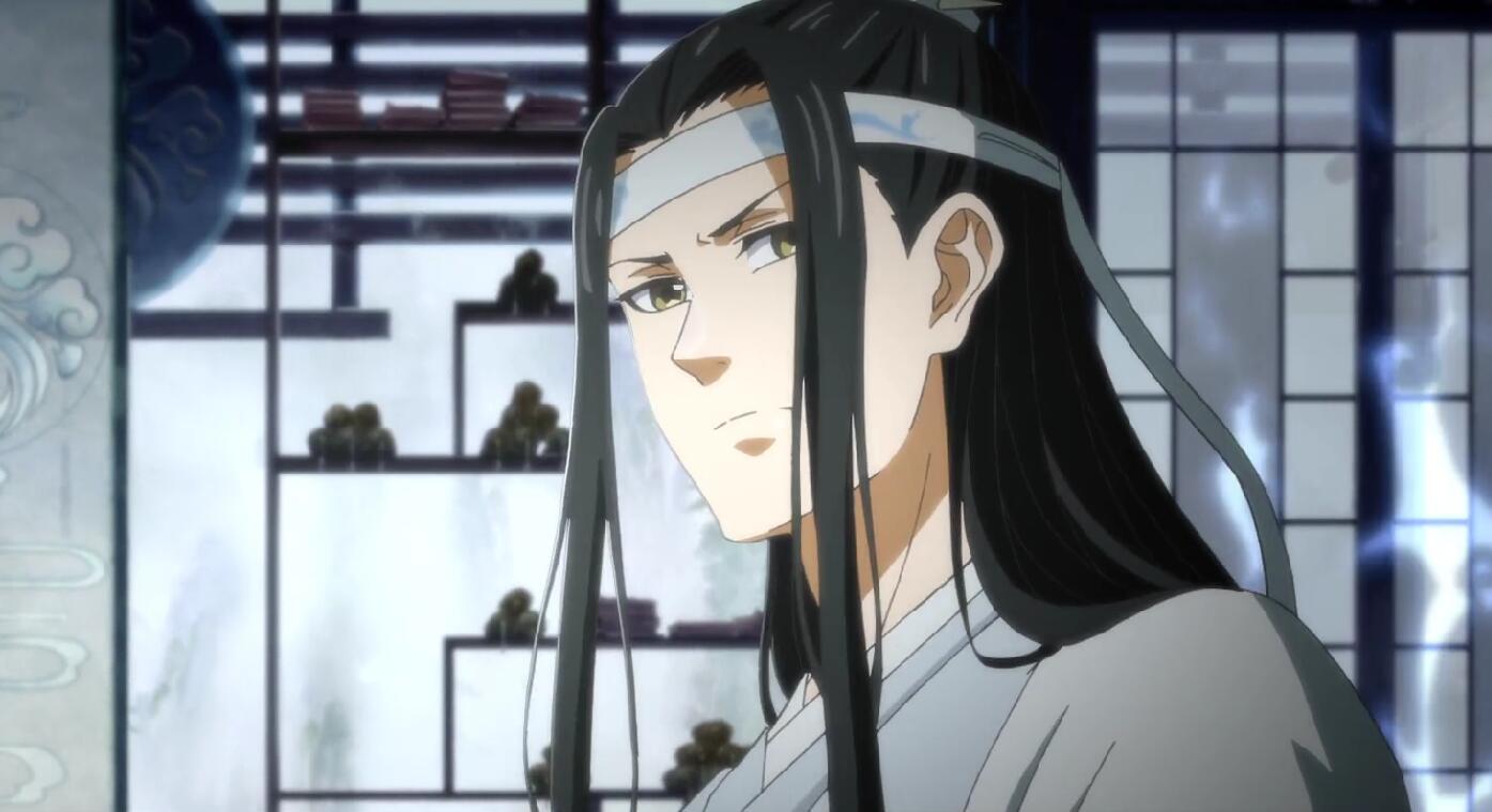 《魔道祖师》自截蓝忘机无水印壁纸,蓝二哥哥帅爆了!
