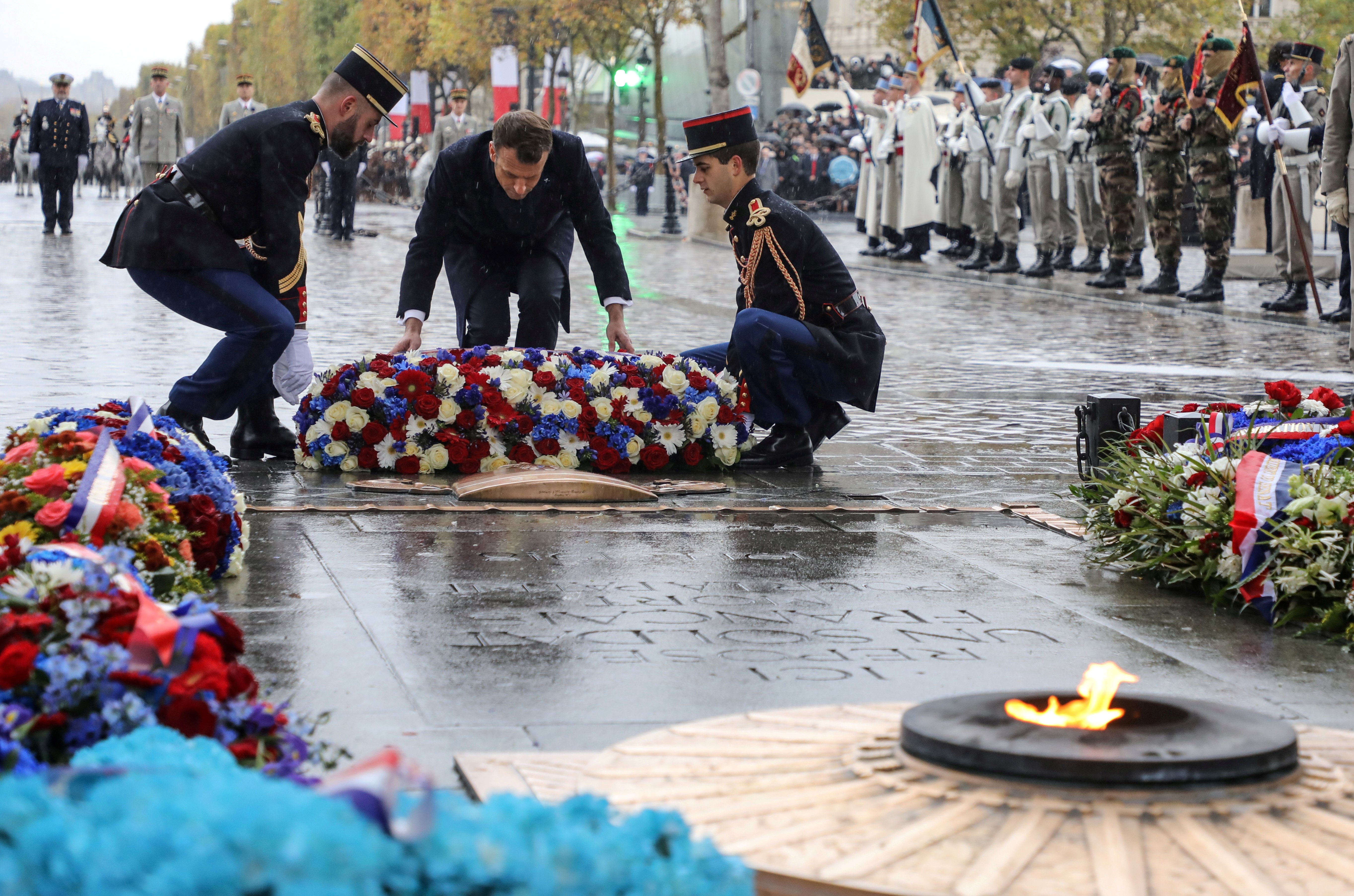 法国纪念一战停战日(2)