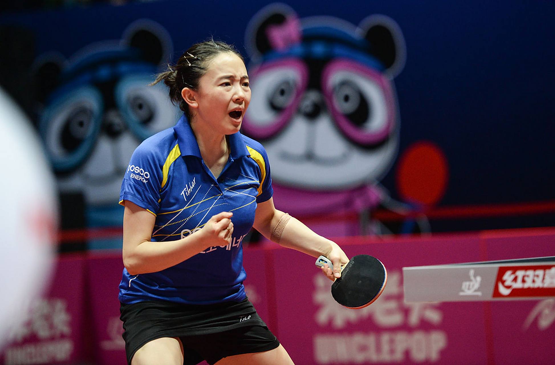 韩国乒乓球选手田志希出生于中国,自幼接触乒乓球,后加入韩国国籍并