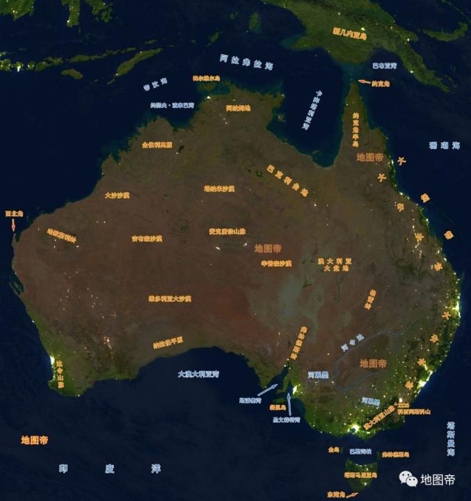 澳大利亞面積769萬平方公里,為何只有8個省級行政區?