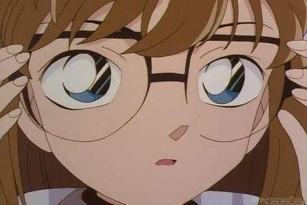 灰原哀 你还是不要戴眼镜了!