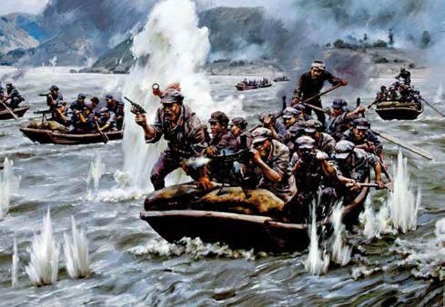 重解长征之谜,七只小船如何转移两万大军?