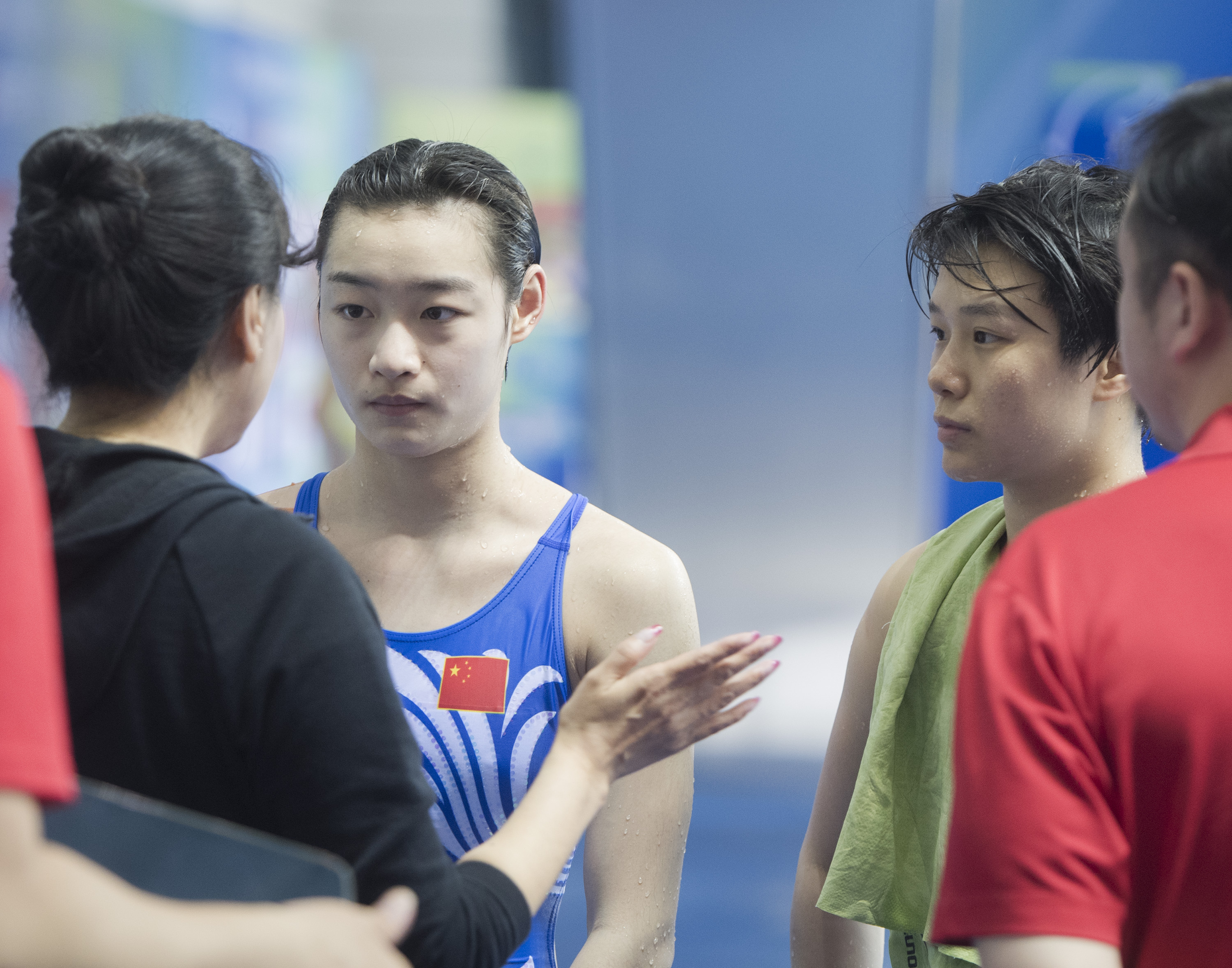 跳水—世界杯:施廷懋/昌雅妮夺得女双3米板冠军(3)