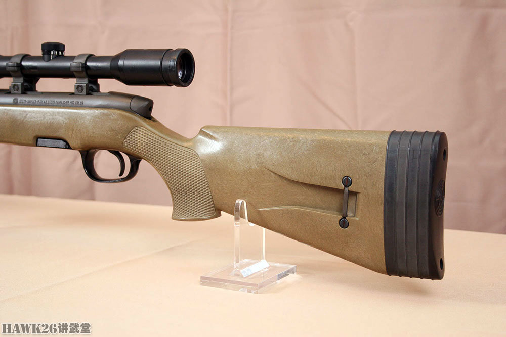 斯太尔ssg-69狙击步枪 世界首款采用聚合物枪托的同类武器