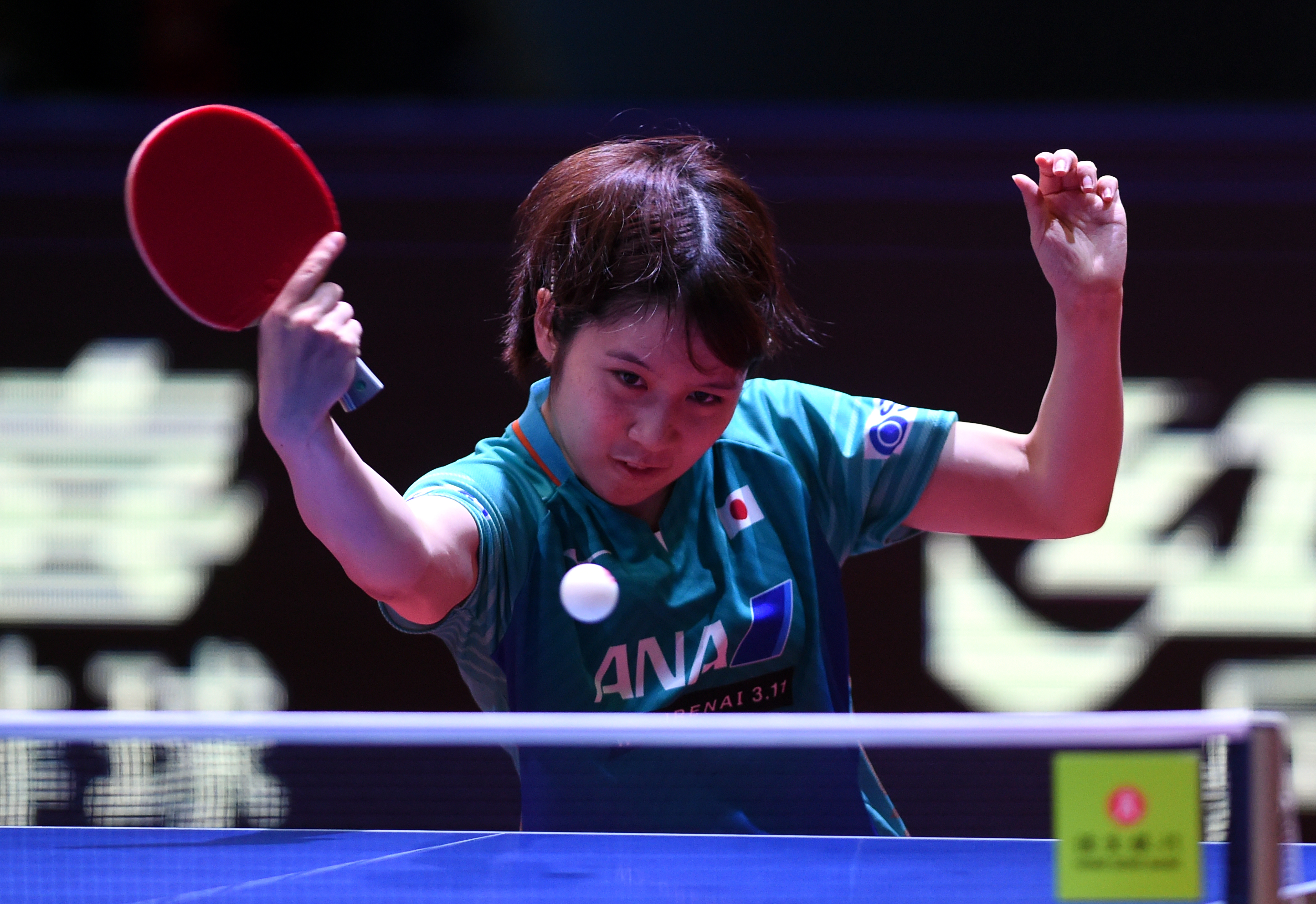 乒乓球——香港公开赛:平野美宇晋级女单半决赛(2)