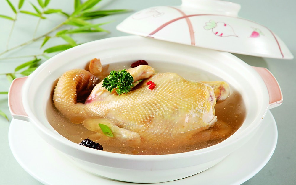 清汤越鸡 只羡花鸡不羡仙