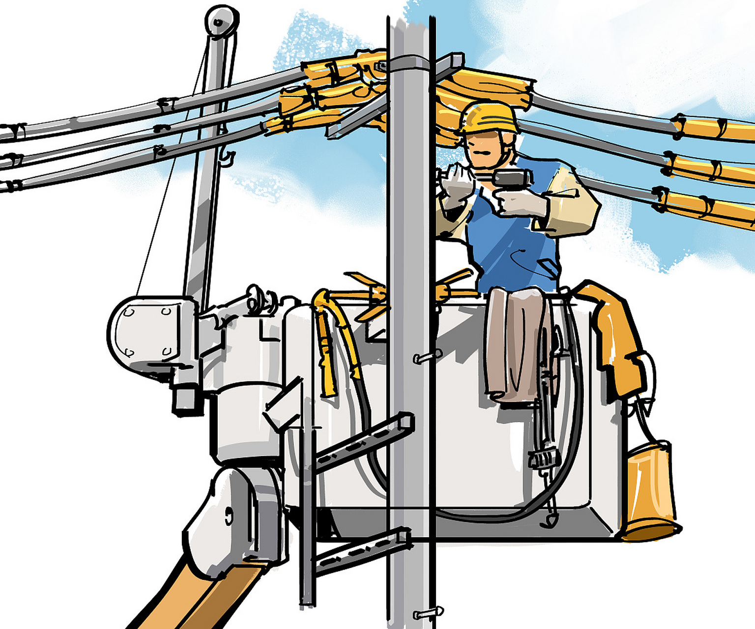 高空作业不仅对身体素质有着极高的要求,更对安全意