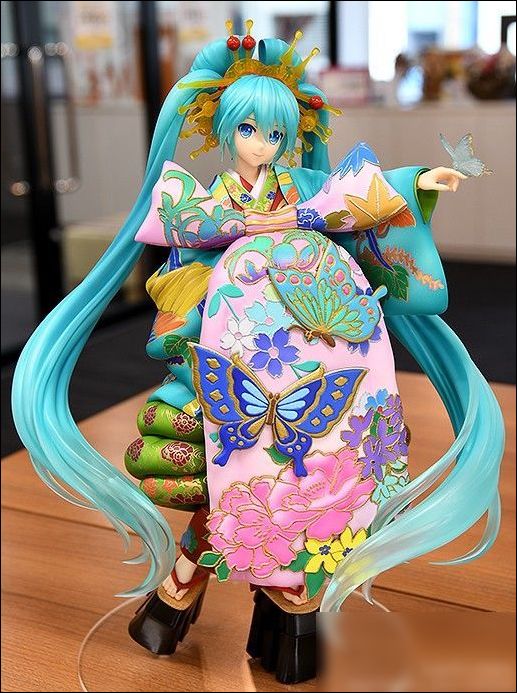 初音未来歌舞伎花魁手办推出 豪华度爆表售价1353元