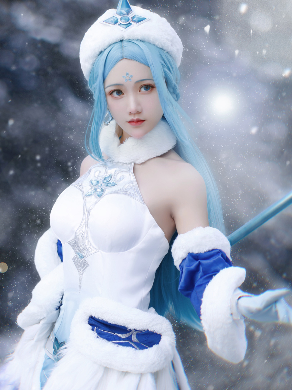 王者荣耀王昭君cos:白梅落下之日,归去故里之时