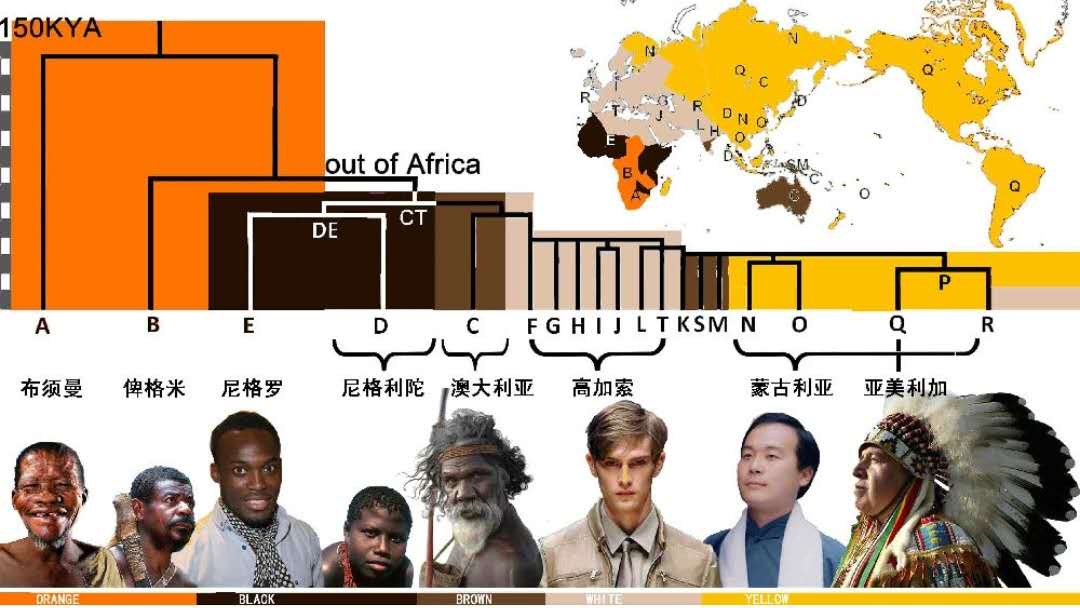现代全人类の祖先,就是10万年前の非洲智人0001典故生猛