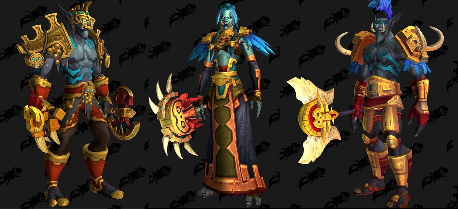 新种族技能赞达拉巨魔4秒回满血且不能被打断