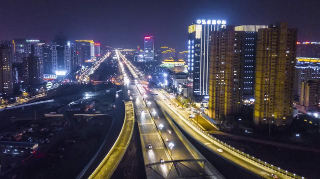 洛阳新区夜景图片