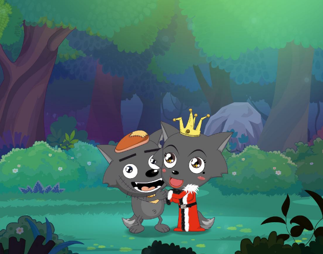 红太狼做的一碗饭,成就了喜羊羊与灰太狼中最经典的一句话!