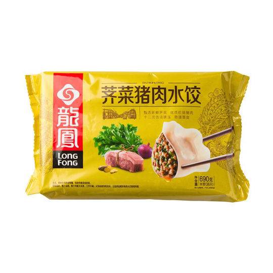 龙凤荠菜猪肉水饺:被抽检出疑似猪瘟病毒核酸阳性