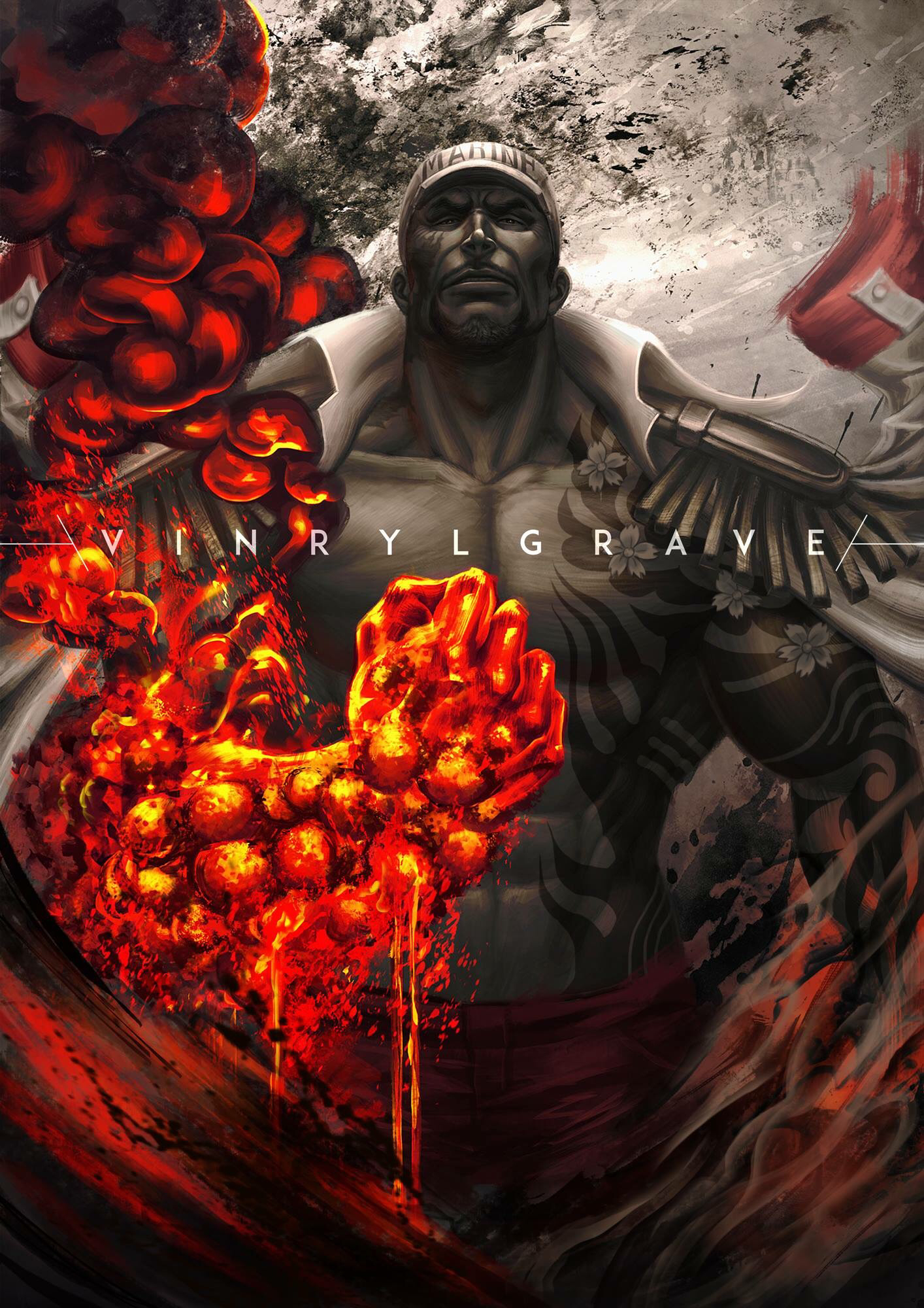 外网画家的《海贼王》写实画风 随便一张都能做壁纸