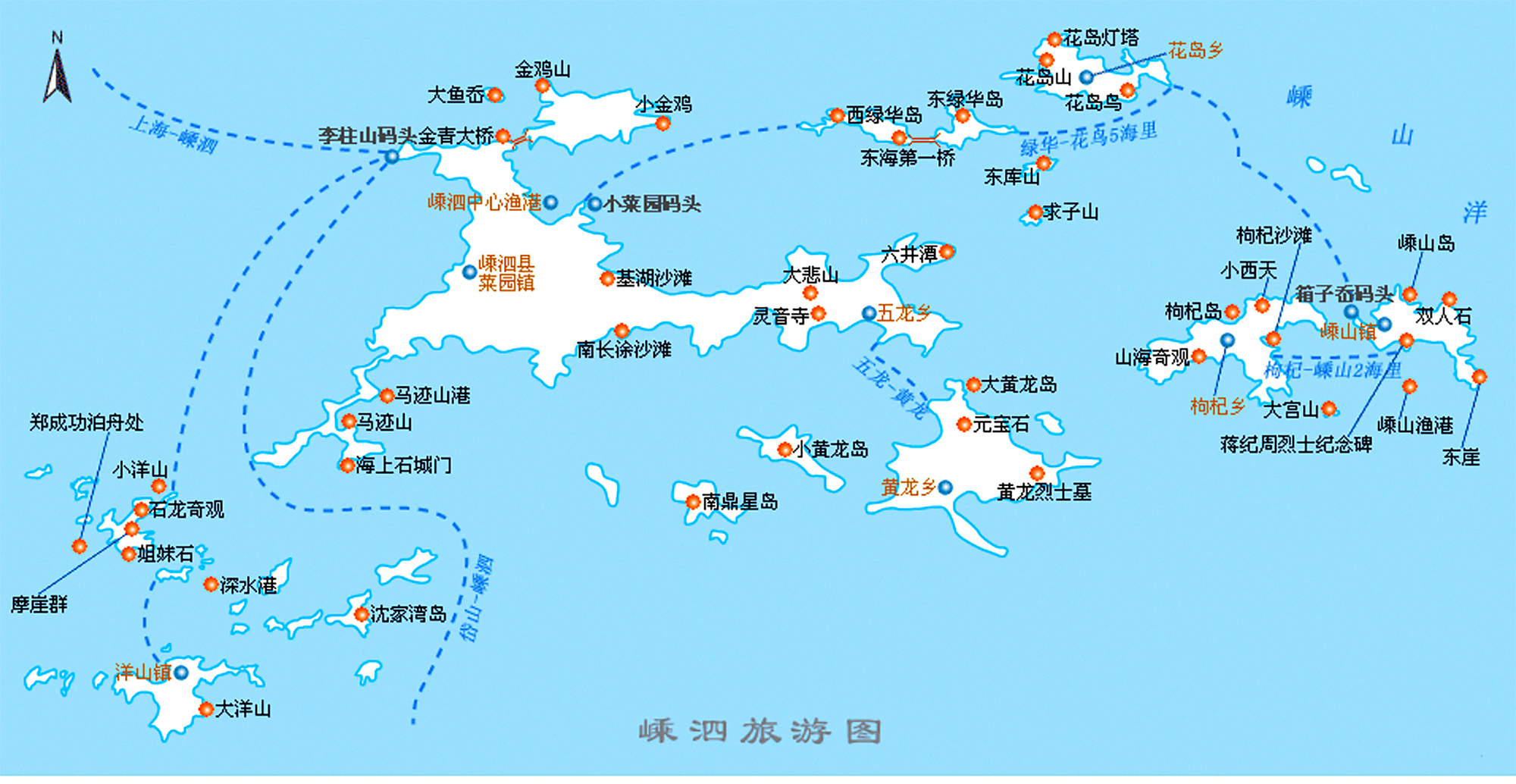 舟山地图风景图片