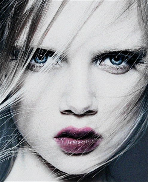 平唇:这种偏向水平的唇形,是最平衡的.