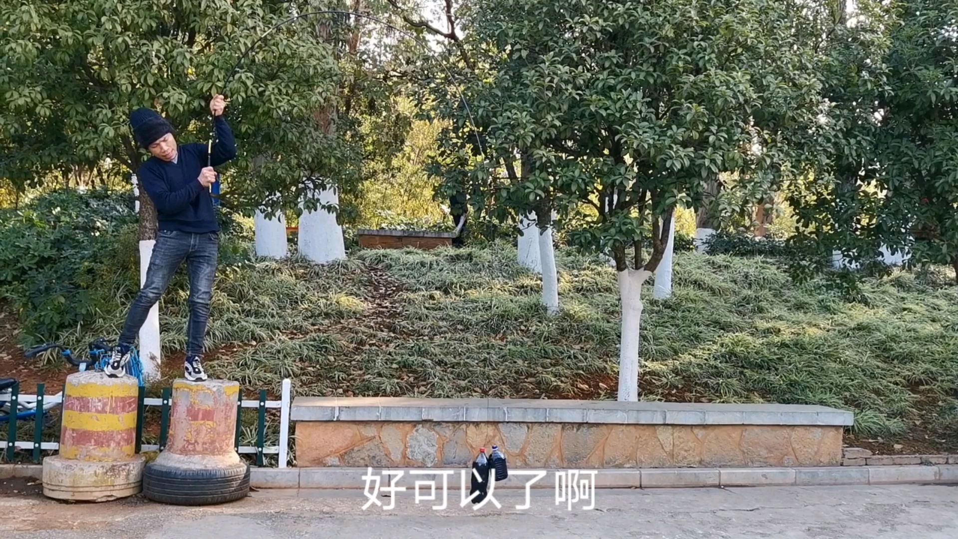 超细鱼竿平底起6斤,是真的吗?真实测试,无剪辑。一百多元值吗