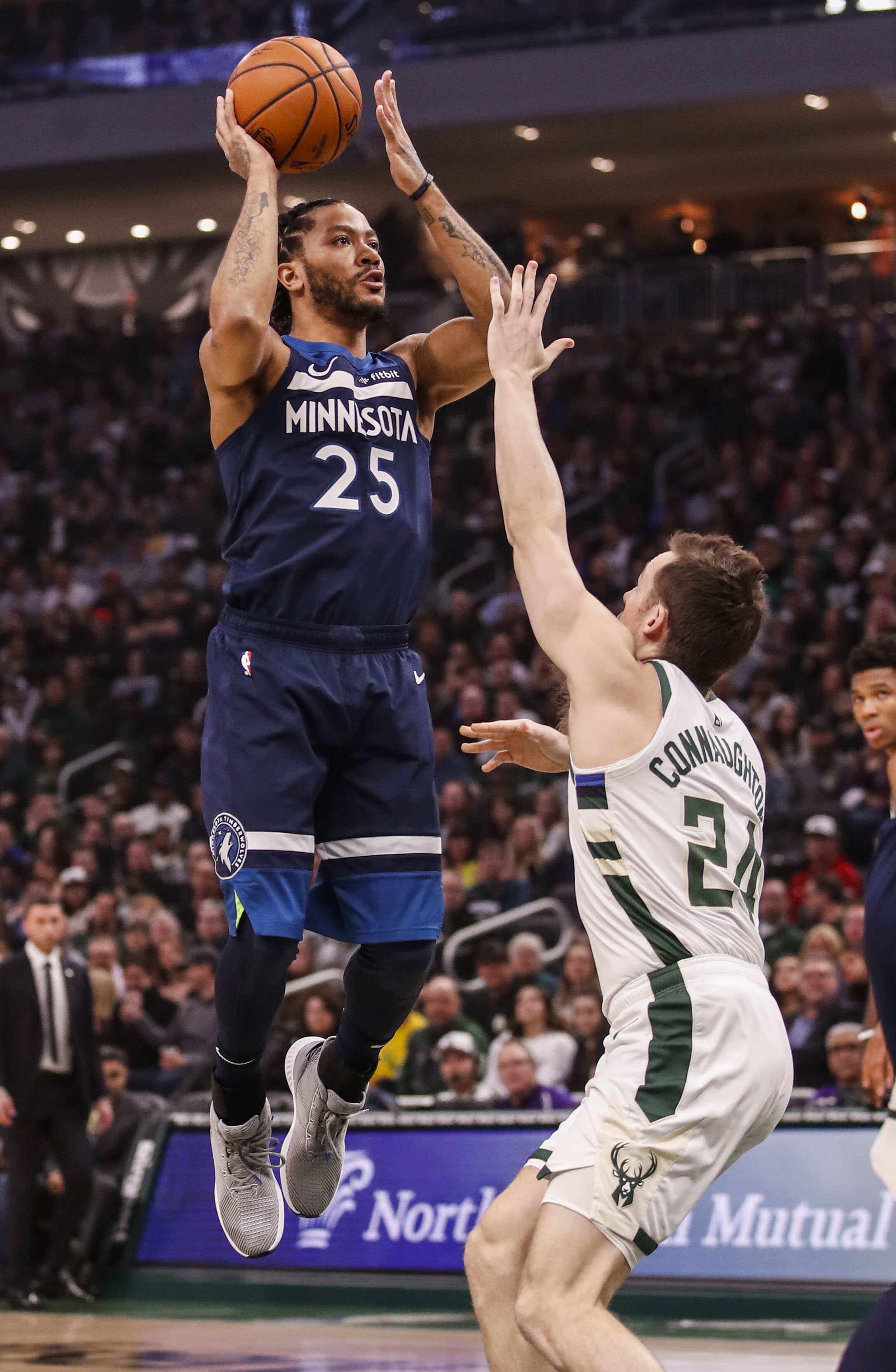 2月23日,森林狼队球员吉布森