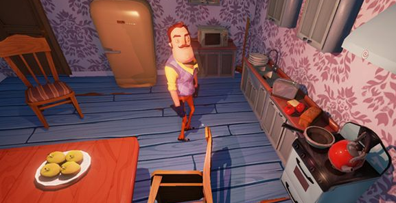 隐形恐怖游戏《你好邻居》