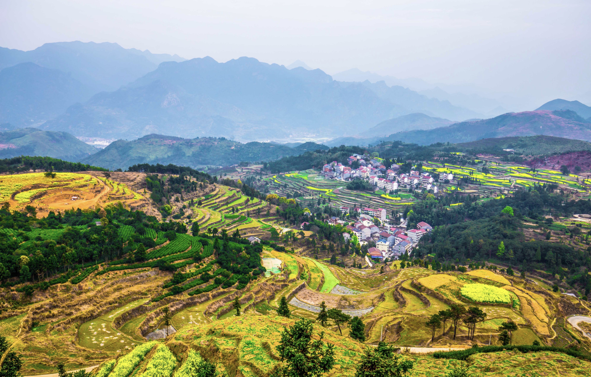 我想去浙江——茗岙梯田,那里有着鬼斧神工般雕凿而成的杰作工程